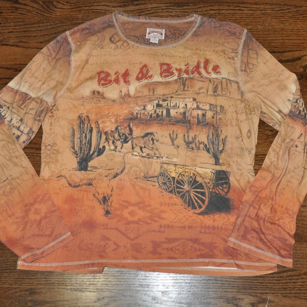 Bit & Bridle Long sleeve shirt